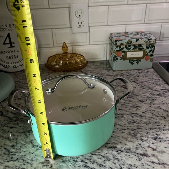 Turquoise Masterclass Stockpot - Picture 4 of 6